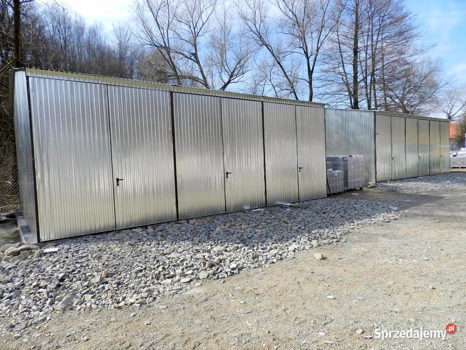 Blaszana montowana hala 86 m ocynkowana małopolskie sprzedam