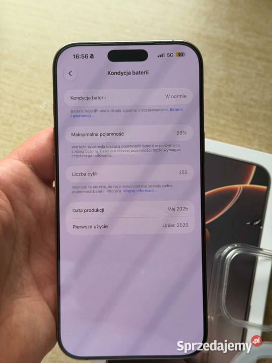 iPhone 16 pro 256gb Poznań