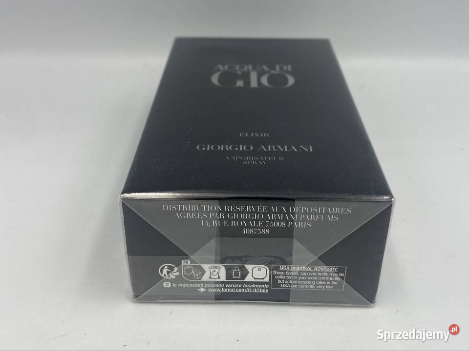 Giorgio Armani Acqua Di Gio Elixir 100ml Kraków