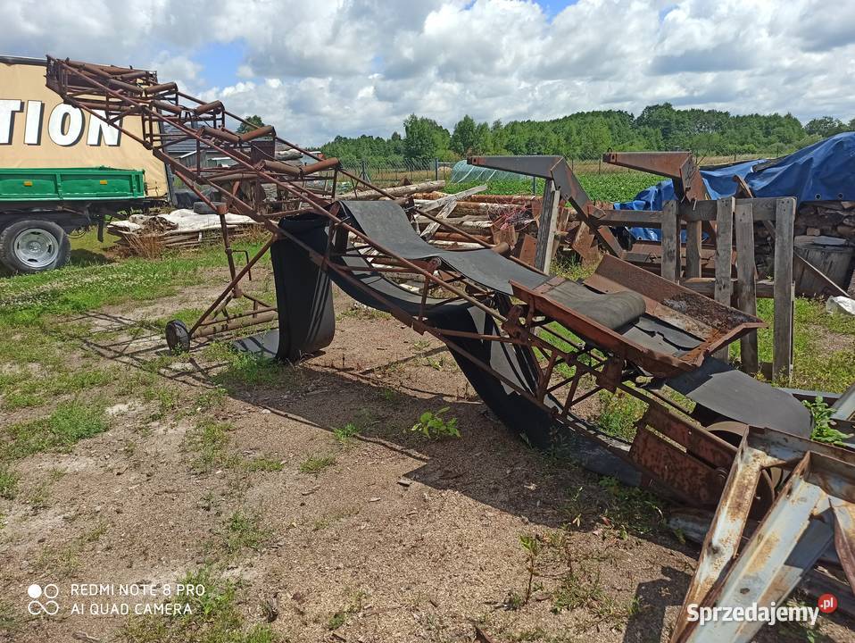 Taśmociąg transportowy uszkodzony Chełm sprzedam