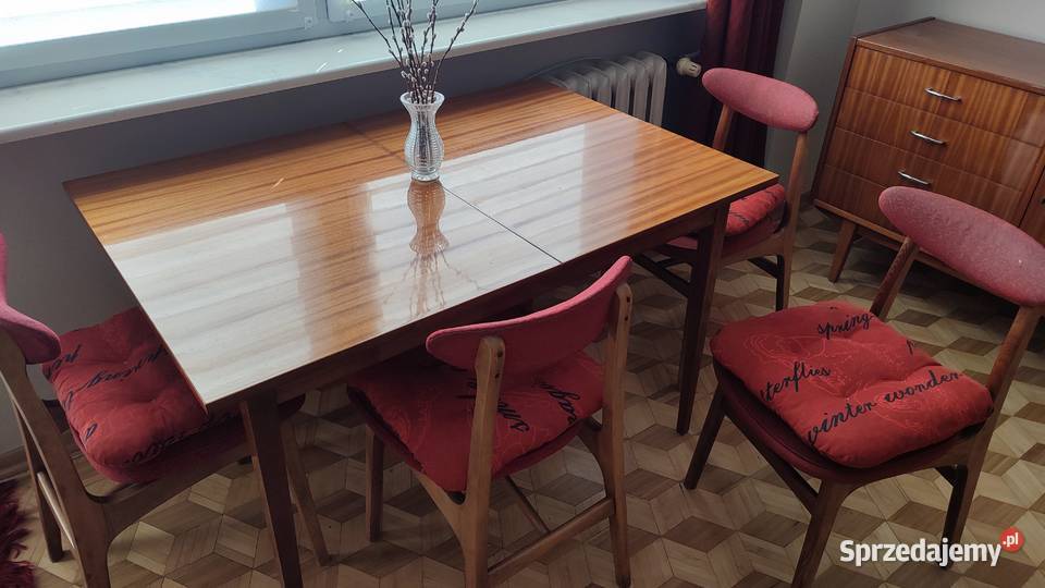 Komplet mebli Violetta PRL lata 70 Sochaczew sprzedam