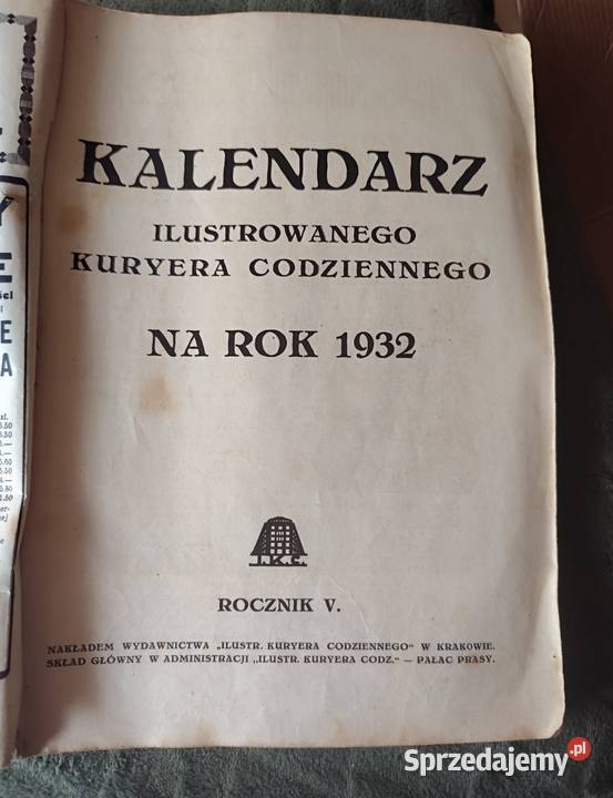 4kalendarz IKC lata 1931193219331934 sprzedam