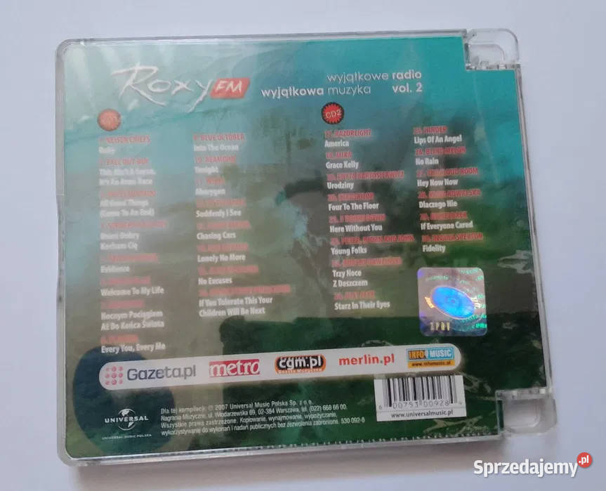 Roxyfm wyjątkowe radio wyjątkowa muzyka 2CD Sosnowiec