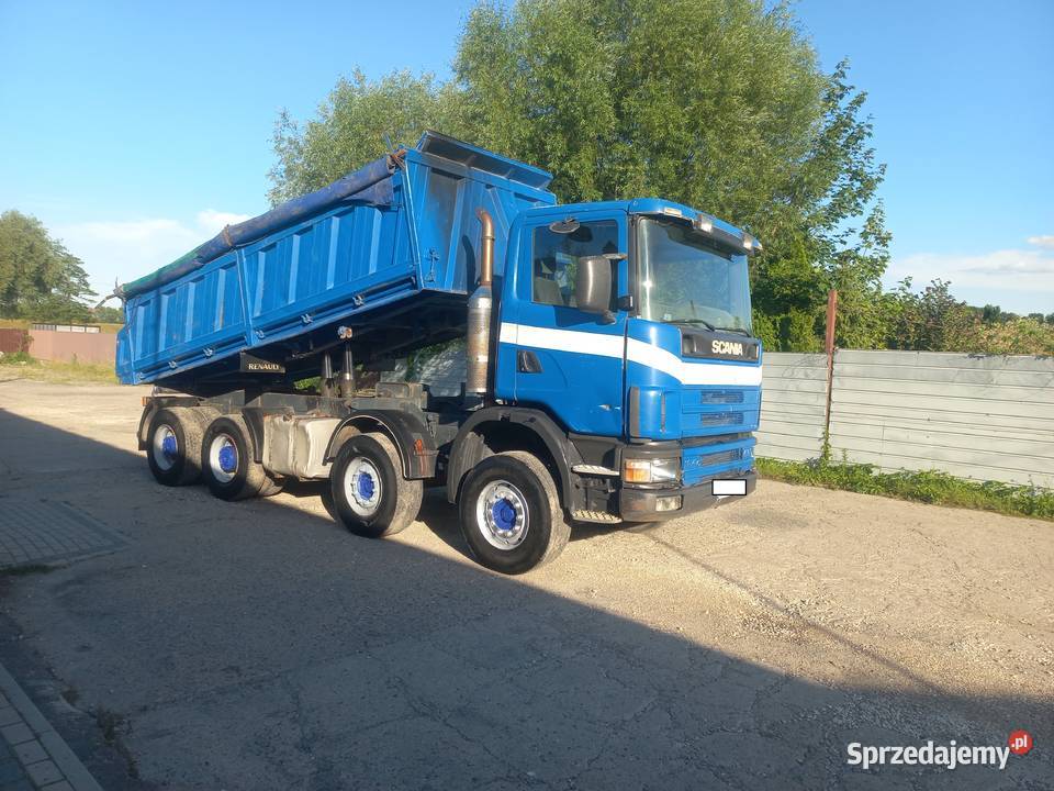 Scania 124 420 8X4 Wywrotka Meiller Kipper