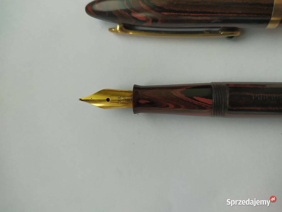 Pióro wieczne PINEIDER złota stalówka 18k 750 Sanok