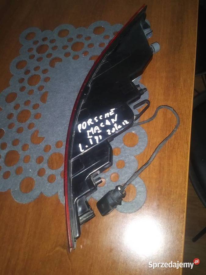Lampa zderzaka tyl lewa PORSCHE MACANE dolnośląskie Lubin