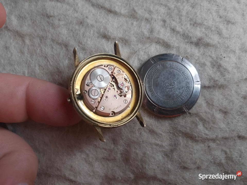 zegarek bergana 21 rubis incabloc dolnośląskie Legnica
