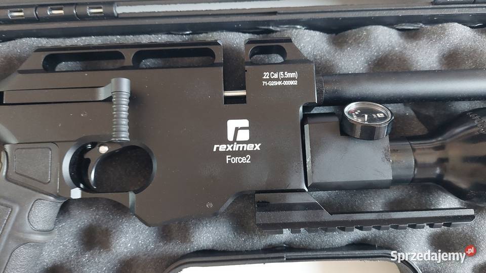 Wiatrówka PCP Reximex Force 45 55 635 Ruda Śląska sprzedam