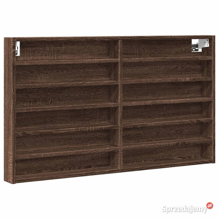 Witryna brązowy dąb 100x85x58 materiał sprzedam