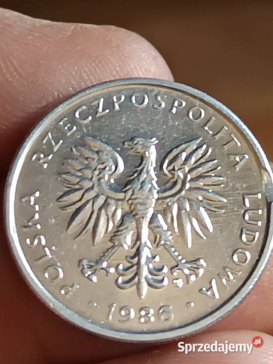 Sprzedam monetę 50 groszy 1986 odkrój blachy