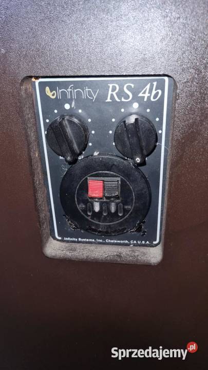 Wybitne kolumny Infinity RS 4b 2x150W Polydome