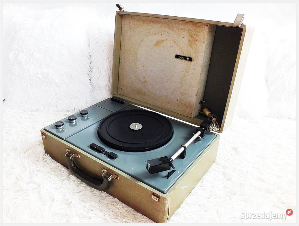 Gramofon Phonett T z 19681970 Niemiecki sprzęt z Żary sprzedam