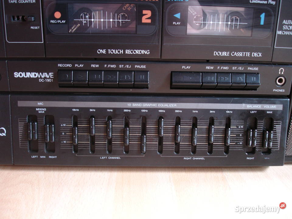 Radiomagnetofon SOUNDWAVE DC1901 lubuskie Zielona Góra