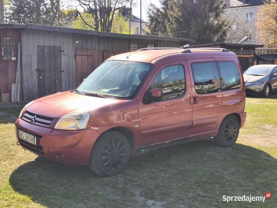 Citroen Berlingo 16 HDI 90 koni 2008 sprawna 4/5 lubelskie Łuków