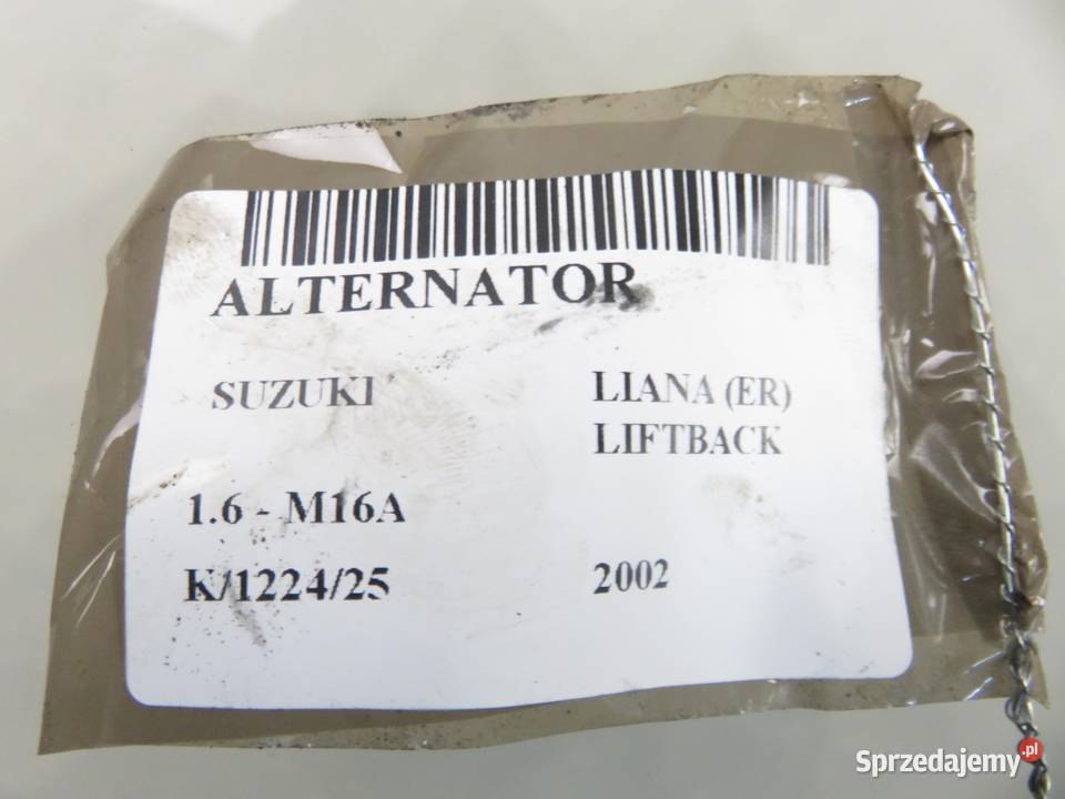 ALTERNATOR SUZUKI LIANA 16 1022112600