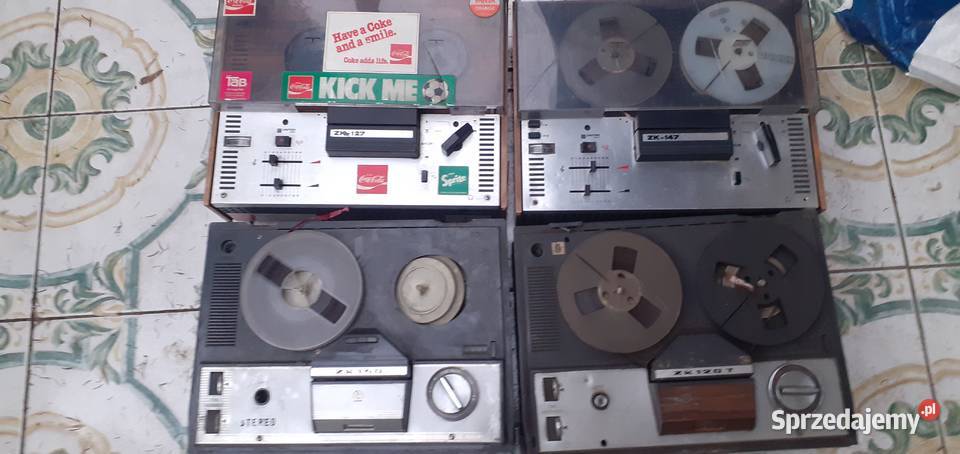 Zestaw magnetofonów szpulowych małopolskie Kraków