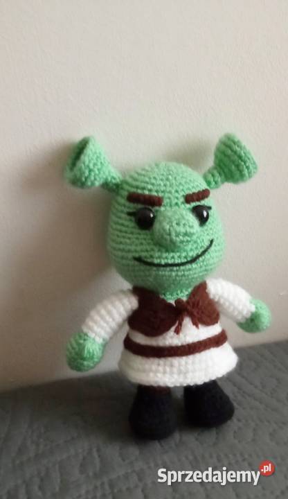 Shrek na szydełku
