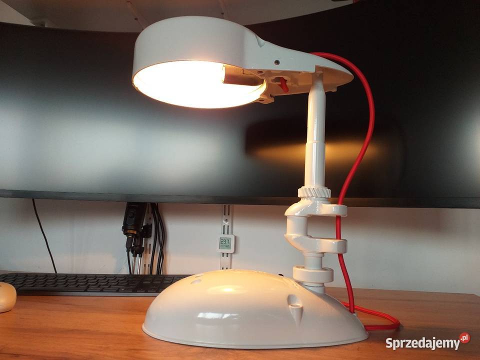 Lampa stołowa biurkowa WSK Rękodzieło Koszalin