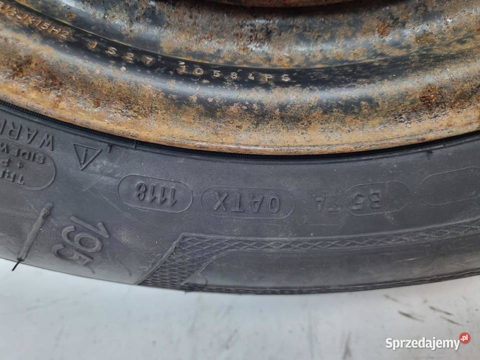 KOŁO ZAPASOWE Peugeot Citroen C3 II zapas felga Rudka