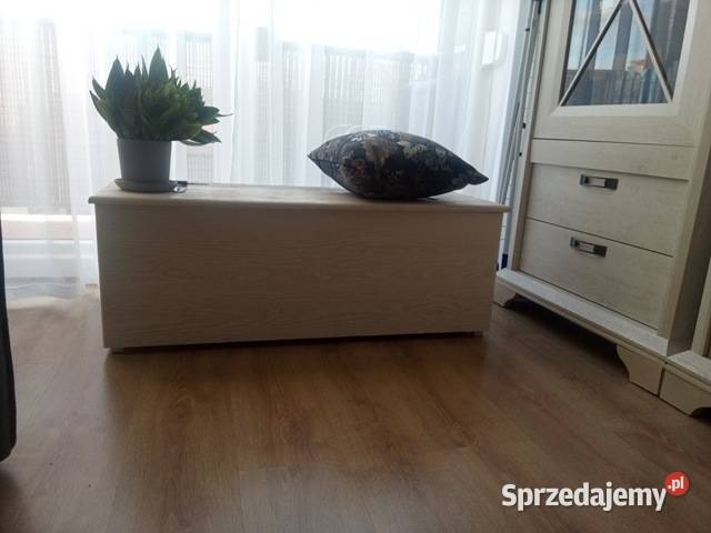 Skrzynia rustykalna z przegrodami siedziskokufer Radków sprzedam