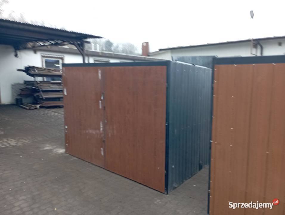 Garaż blaszany II i III gatunek Sprzedaż sprzedam