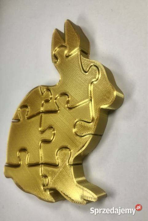 Zając puzzle Wielkanoc Kłodawa sprzedam