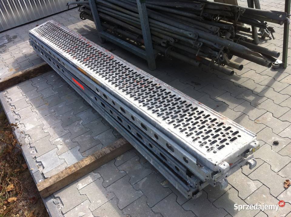 Rusztowanie elewacyjne używane 614x102 m Podest Stare Siołkowice sprzedam