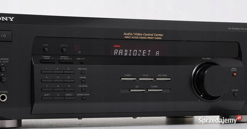 Amplituner Sony STRDE135 20 czarny sprzedam