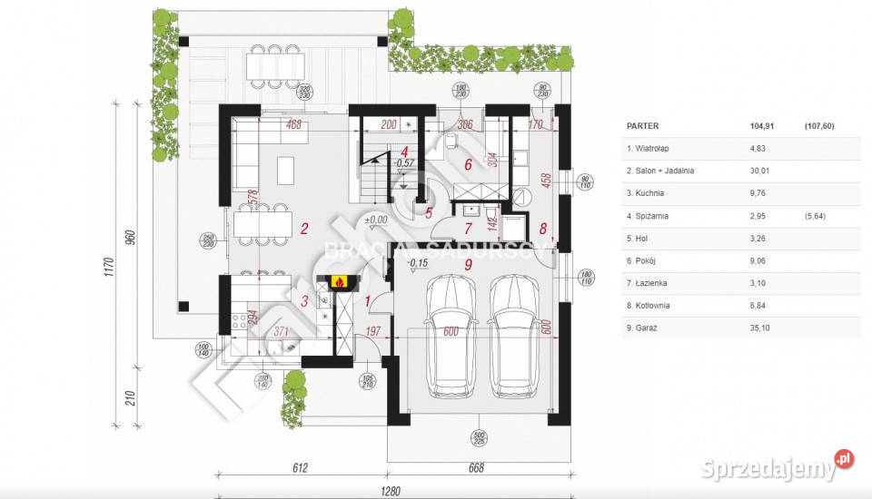 Dom wolnostojący Kraków Pod Pomnikiem 26072m2