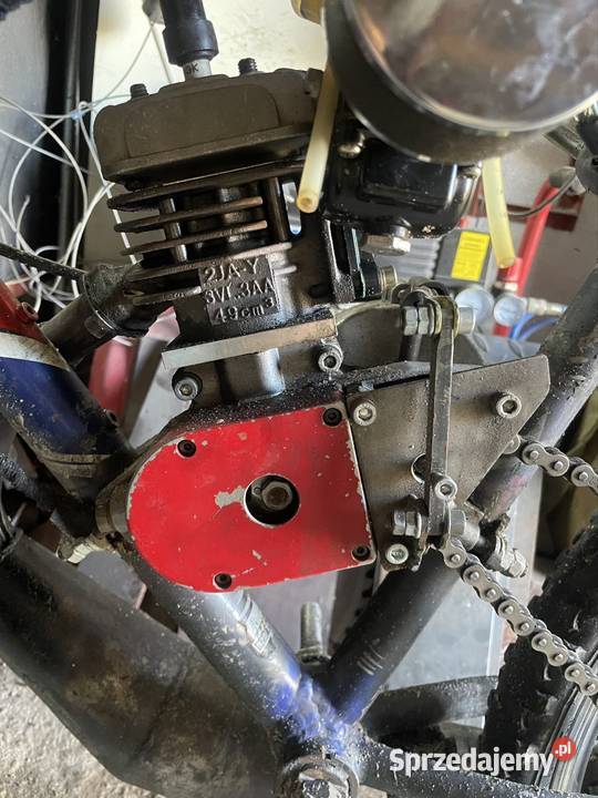 Rower z silnikiem bws 50 cc Motocykle, skutery, quady sprzedam