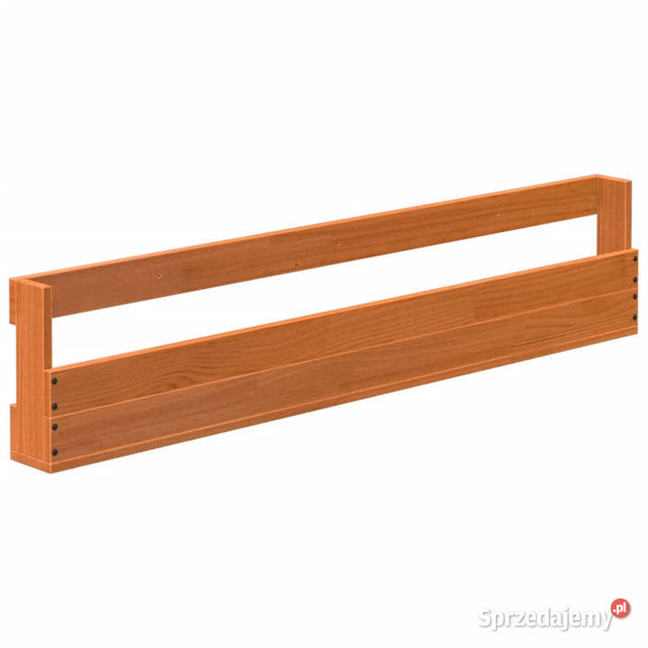 Ścienne półki na buty 2 woskowy brąz 110x85x235 Warszawa
