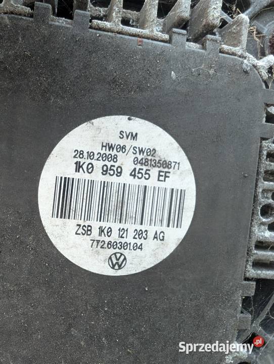 Chłodnica VW Touran 19tdi 2008 klima lubuskie Żary sprzedam