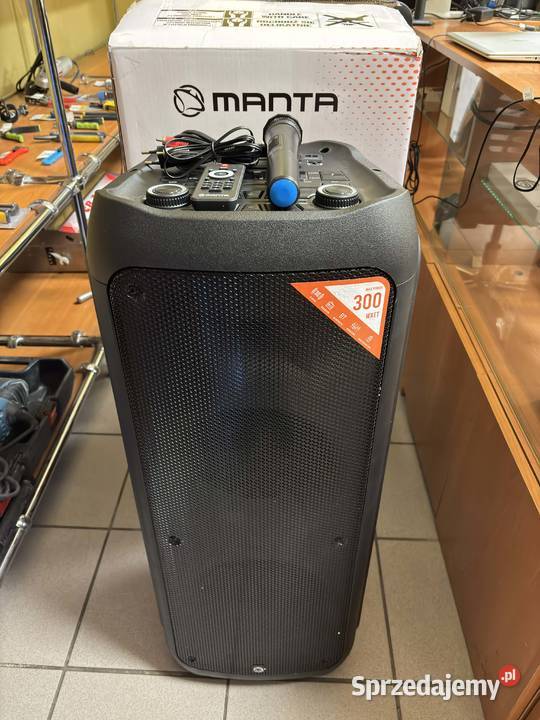 Głośnik Party Audio Manta SPK5450 300W Bluetooth warmińsko-mazurskie Elbląg