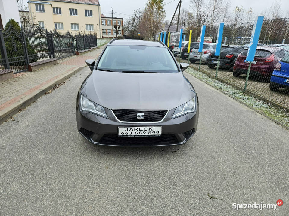 Seat Leon Opłacony Zdrowy Zadbany Serwisowany ST szary Leon Kisielice sprzedam