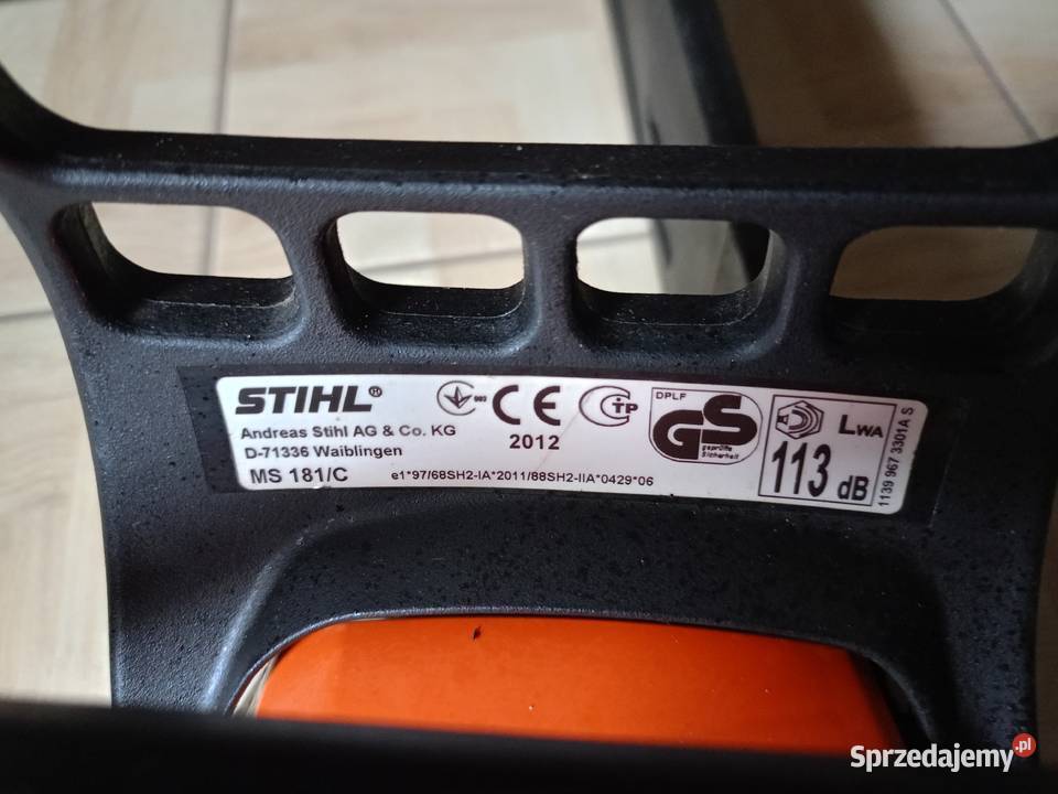 Piła spalinowa STIHL MS 181 Drawski Młyn