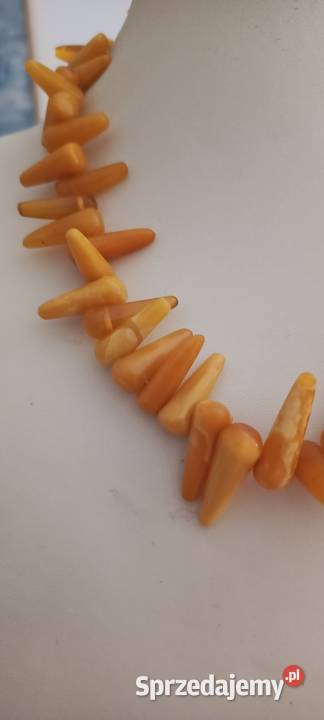 Naszyjnik Bursztyn Vintage Amber