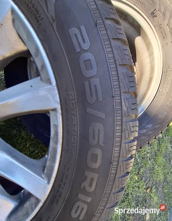 Koła opony zimowe 7 mm NOKIAN WR Snowproof 205 Krynki