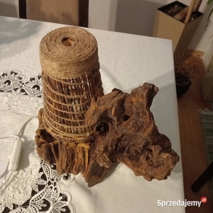 Sprzedam lampkę nocną własnoręcznie wykonaną Wilków sprzedam