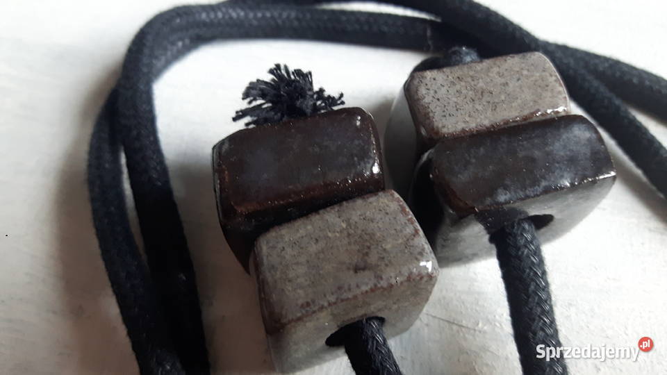 Naszyjnik ceramiczny ręcznie wykonany Otwock