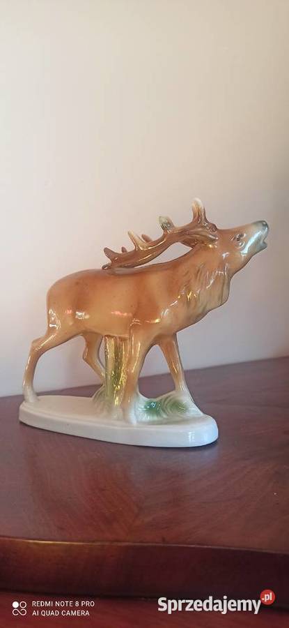 Figurka Jelenia FASOLD STARUCH Bock Wallenforf Gdańsk sprzedam