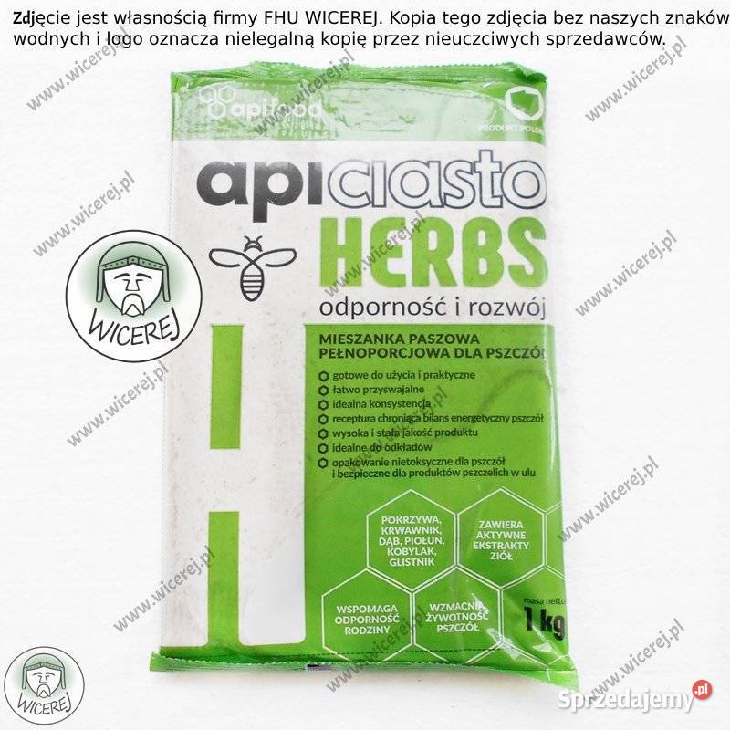 Ciasto Apifood Herbs ApiCiasto 1 z dodatkiem Jaśliska sprzedam