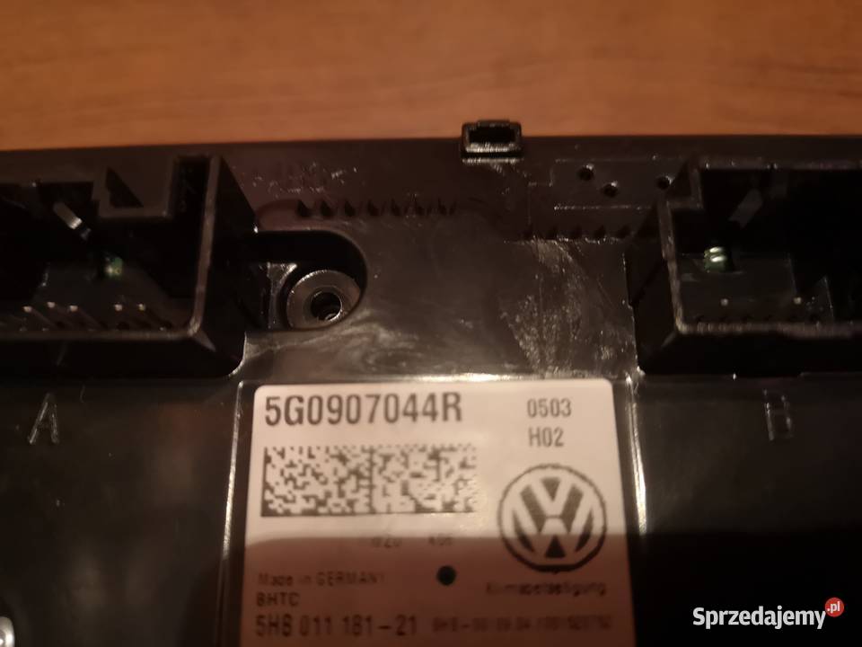 PANEL KLIMATYZACJI GOLF VII 5G0907044R Rabka-Zdrój