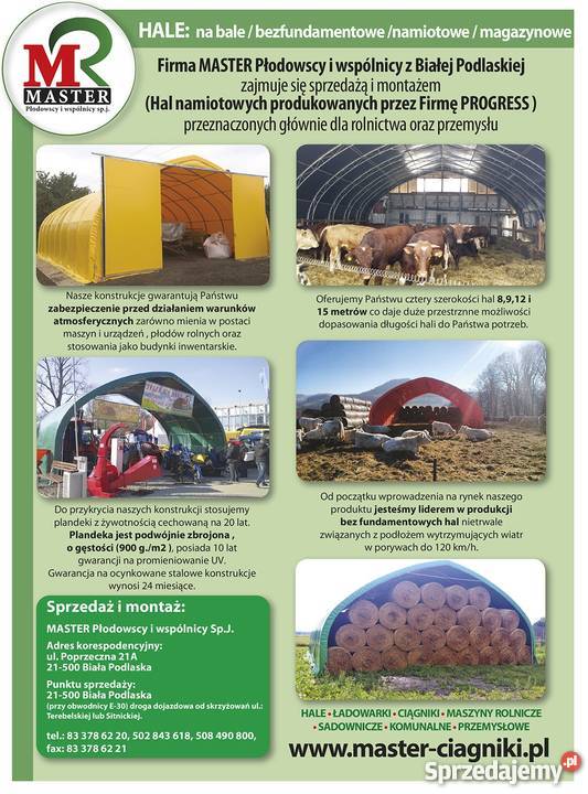 Segmentowe Hale namiotowe Pozostałe