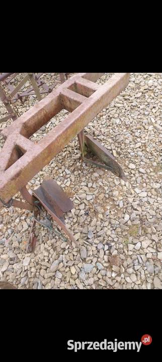 Pług duży 2skibowy na części Pługi małopolskie Nowy Sącz