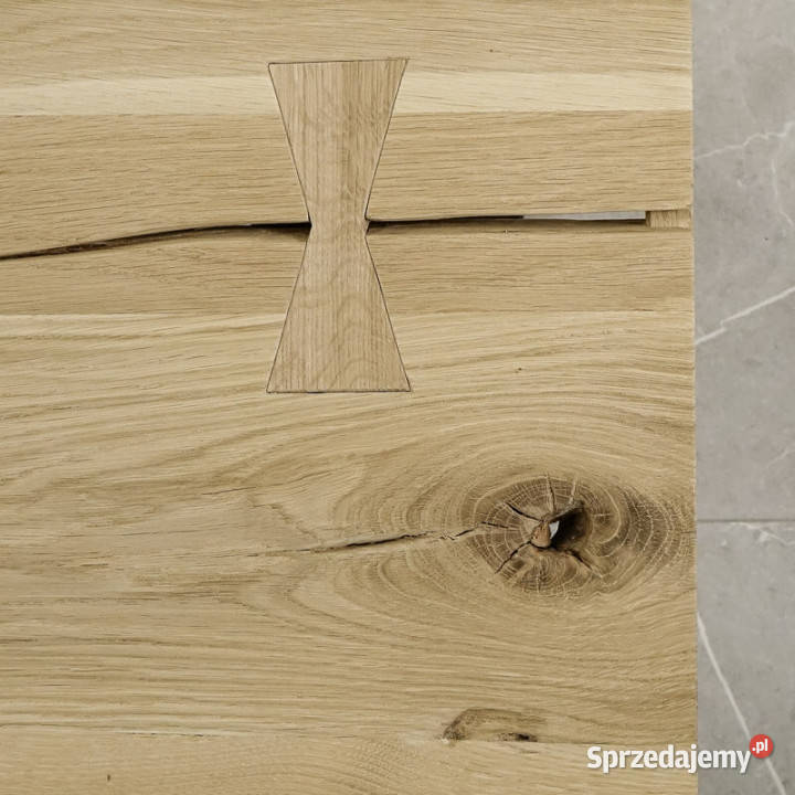 Blat dębowy do stołu RUSTWOOD surowy Chmielnik