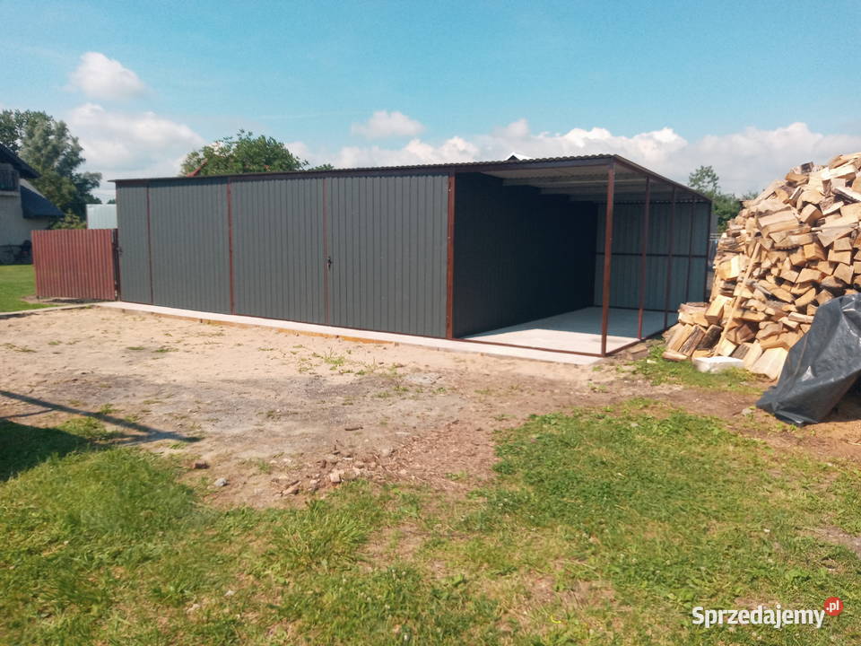 Garaż blaszany 6x5 śląskie Pszczyna sprzedam