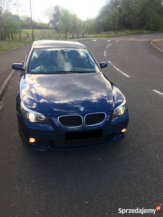 BMW E60 530d 2005r podgrzewane fotele pomorskie Chojnice