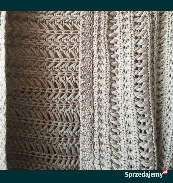 Reserved sweter narzutka wiązany z paskiem Leszno