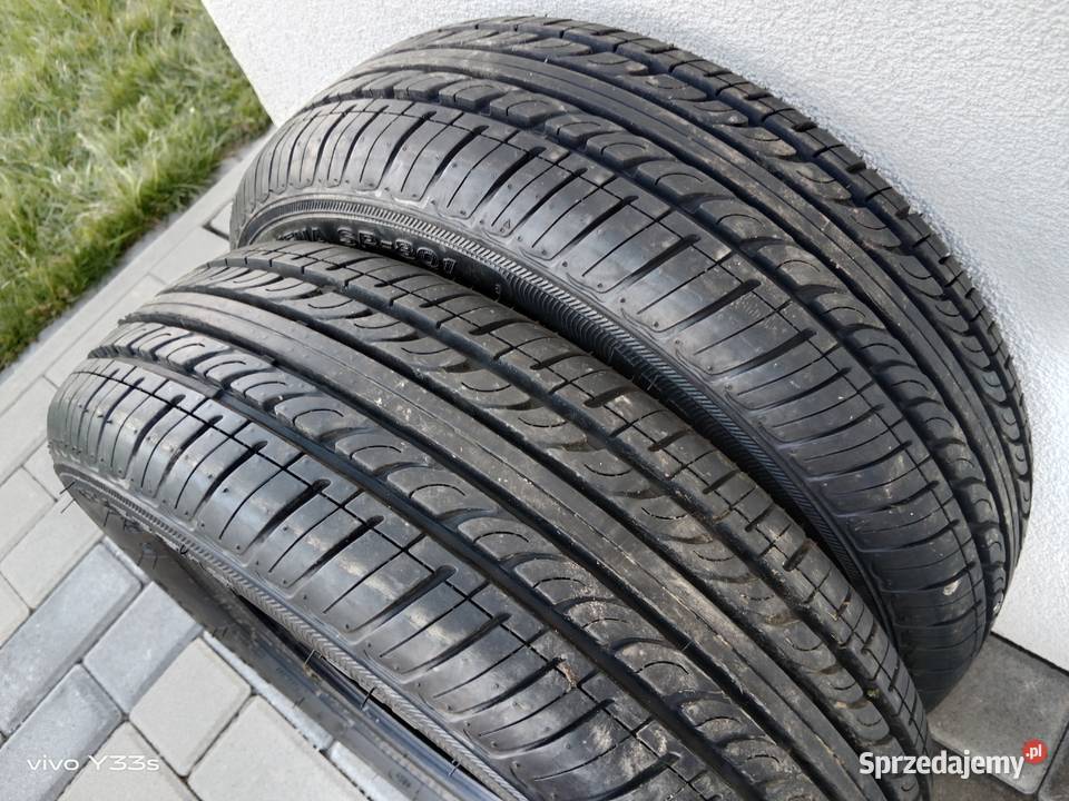 2x Opony lato 1556513 prawie nowe 155 Samochodowe