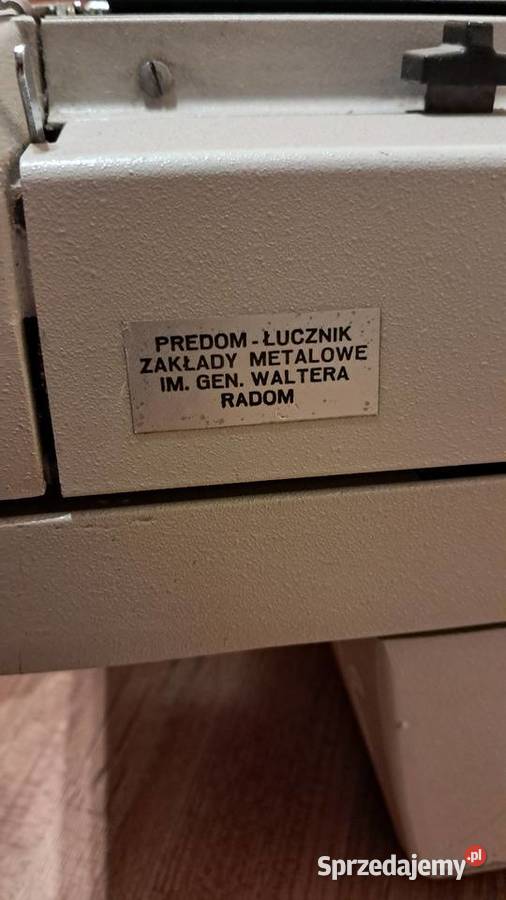 Stara Maszyna Do Pisania Łucznik 1983 r PRL Świecie